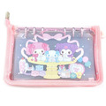 【限購】Sanrio 三麗鷗 x 粧美堂 透明PVC卡冊 (緞帶款) 美樂蒂 酷洛米 大耳狗