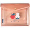 Miffy 米飛兔 透明上掀式收納包 (水果款)_2