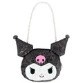 Sanrio 三麗鷗 造型零錢手提包 (亮片大頭款) Kitty 酷洛米_2