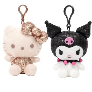 Sanrio 三麗鷗 絨毛玩偶吊飾 (亮片款) Kitty 酷洛米