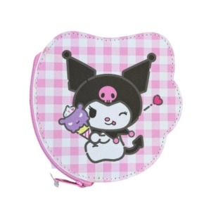 Sanrio 三麗鷗 酷洛米 皮質拉鍊零錢袋 (冰淇淋款)