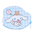 Sanrio 三麗鷗 大耳狗 皮質拉鍊零錢袋 (肉桂捲款)