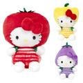 Sanrio 三麗鷗 Hello Kitty 絨毛沙包玩偶娃娃 (蔬菜款)