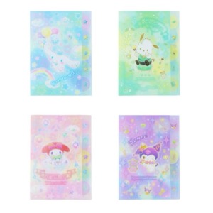 Sanrio 三麗鷗 A4 五層資料夾 (夢幻可愛款) 美樂蒂 酷洛米 大耳狗 帕恰狗