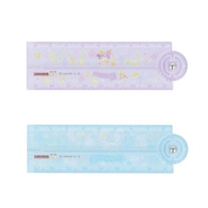 Sanrio 三麗鷗 塑膠折疊尺 17cm (夢幻可愛款) 酷洛米 大耳狗