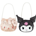 Sanrio 三麗鷗 造型零錢手提包 (亮片大頭款) Kitty 酷洛米