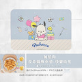 Sanrio 三麗鷗 方形皮革隔熱桌墊 43x30cm_3