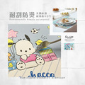 Sanrio 三麗鷗 方形皮革隔熱桌墊 43x30cm_6