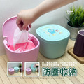 Sanrio 三麗鷗 酷洛米 按壓式彈蓋垃圾桶 (閱讀時光)_4