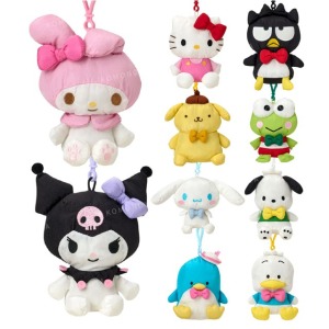 Sanrio 三麗鷗 尼龍塔夫綢玩偶吊飾 (經典款) Kitty 美樂蒂 布丁狗 酷洛米