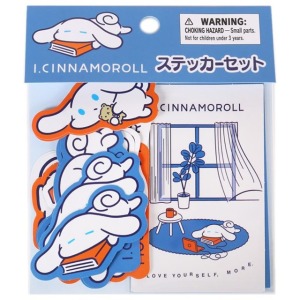 Sanrio 三麗鷗 大耳狗 造型貼紙組 20枚入 (I.CINNAMOROLL)