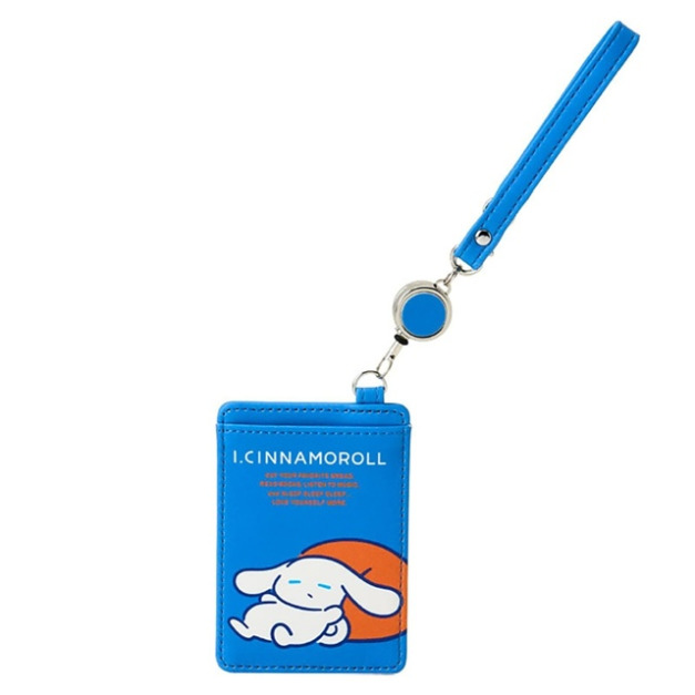 【限購排單不保單】Sanrio 三麗鷗 大耳狗 皮質伸縮卡套附腕繩 (I.CINNAMOROLL)