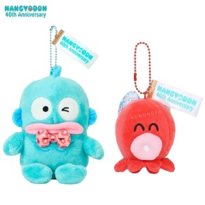 三麗鷗 人魚漢頓 絨毛玩偶吊飾 (40週年 好友領結)