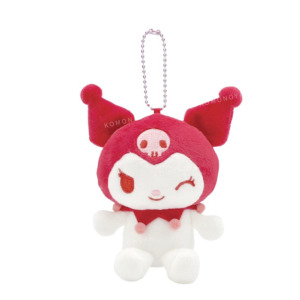 Sanrio 三麗鷗 酷洛米 絨毛玩偶吊飾 (紅帽單眨眼 變裝20週年)