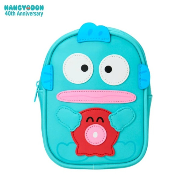 三麗鷗 人魚漢頓 皮質造型收納包 (40週年 好友領結)