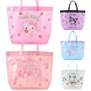 Sanrio 三麗鷗 PVC防水海灘袋 (2025炎夏企劃) Kitty 美樂蒂 大耳狗