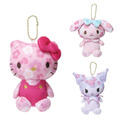 Sanrio 三麗鷗 絨毛玩偶吊飾 (櫻花款) Kitty 美樂蒂 酷洛米