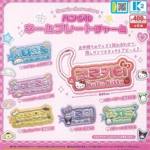 Sanrio 三麗鷗 韓文偶像應援吊飾盲盒 全套六入組 (偶像應援)