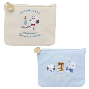 Snoopy 史努比 皮質面紙化妝包 (下午茶)
