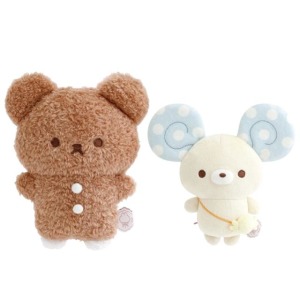 San-X 棉花糖兔 絨毛玩偶娃娃(站姿款) 可可亞熊 泡泡糖鼠