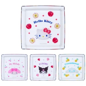 Sanrio 三麗鷗 透明塑膠點心盤 (夏日氣泡特調) Kitty 大耳狗 美樂蒂