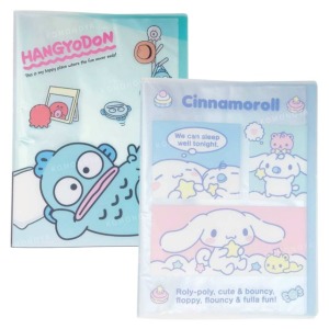 Sanrio 三麗鷗 雙開式資料本 20頁 (格圖款)