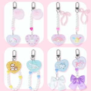【拆售】Sanrio 三麗鷗 壓克力鑰匙扣吊飾 (芭蕾款)