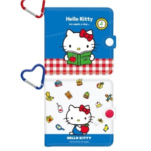 Sanrio 三麗鷗 Hello Kitty 愛心扣環PVC錢包 (復古系列)