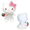 Sanrio 三麗鷗 絨毛玩偶娃娃 (草莓新聞50週年 彩虹) Kitty 美樂蒂 人魚漢頓_1