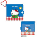 Sanrio 三麗鷗 Hello Kitty 愛心扣環PVC錢包 (復古系列)_1