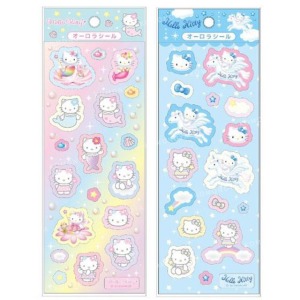 Sanrio 三麗鷗 Hello Kitty 極光貼紙組 (fantasy 美人魚)
