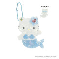 Sanrio 三麗鷗 Hello Kitty 貝母紋造型隨身鏡吊飾 (fantasy 美人魚)_2