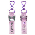 Sanrio 三麗鷗 多功能愛心扣鑰匙圈 (大臉 炎夏企劃) Kitty 大耳狗 酷洛米_3