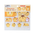 【限購】Sanrio 三麗鷗 布丁狗 造型貼紙組 17枚入 (與馬芬的時光)