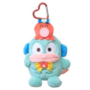 Sanrio 三麗鷗 人魚漢頓 愛心扣環絨毛玩偶吊飾 (好友款)