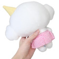 Sanrio 三麗鷗 小麥粉 絨毛玩偶娃娃 (格紋甜筒款)_1