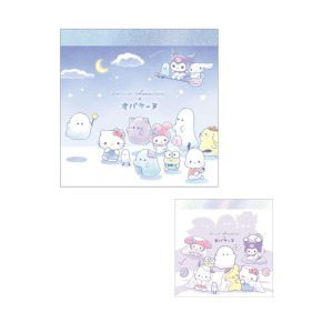 Sanrio 三麗鷗 x 小幽靈 聯名 迷你方形便條本 80枚入 (大集合)