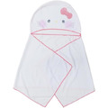 Sanrio 三麗鷗 x 糯米熊貓 聯名 絨毛連帽浴巾 (大臉款)Kitty 美樂蒂 酷洛米 大耳狗_3