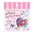 Sanrio 三麗鷗 大集合 造形塑膠貼紙組 20枚入 (彈珠風)_2