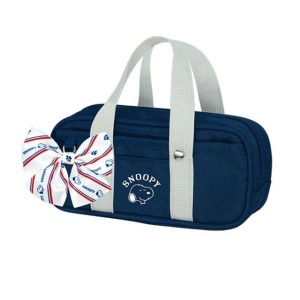 Snoopy 史努比 手提造型筆袋 (蝴蝶結)