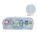 Sanrio 三麗鷗 Hapidanbui 燈芯絨拉鍊筆袋 (飯糰 兄弟肚圍)_1