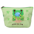 Pickle the frog 泡菜蛙 三角船型收納包 (抱朋友款)