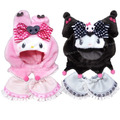 (特價) Sanrio 三麗鷗 絨毛造型玩偶斗篷 M (美樂蒂50週年 酷洛米20週年)