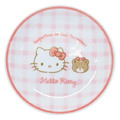 Sanrio 三麗鷗 陶瓷圓盤 13.5cm (格紋熊款)
