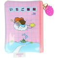 Sanrio 三麗鷗 雙子星 PVC透明小物收納包 (草莓新聞))