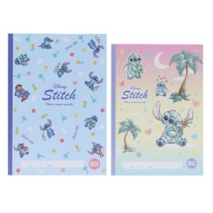 Disney 迪士尼 史迪奇 B5格子筆記本