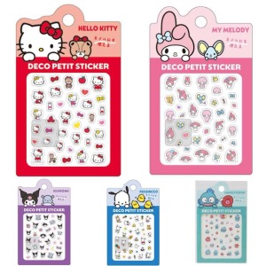 Sanrio 三麗鷗 造型指甲貼 (夥伴款) Kitty 美樂蒂 酷洛米 帕恰狗 人魚漢頓