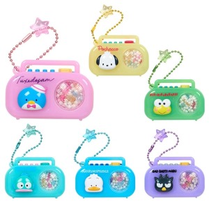 Sanrio 三麗鷗 Hapidanbui 吊飾 全套盲盒6入組 (音響造型款)