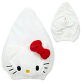 Sanrio 三麗鷗 絨毛造型三角吸水髮帽 (大臉款) Kitty 美樂蒂 大耳狗 酷洛米_1