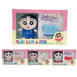 蠟筆小新 絨毛玩偶換裝吊飾 (盒裝款)